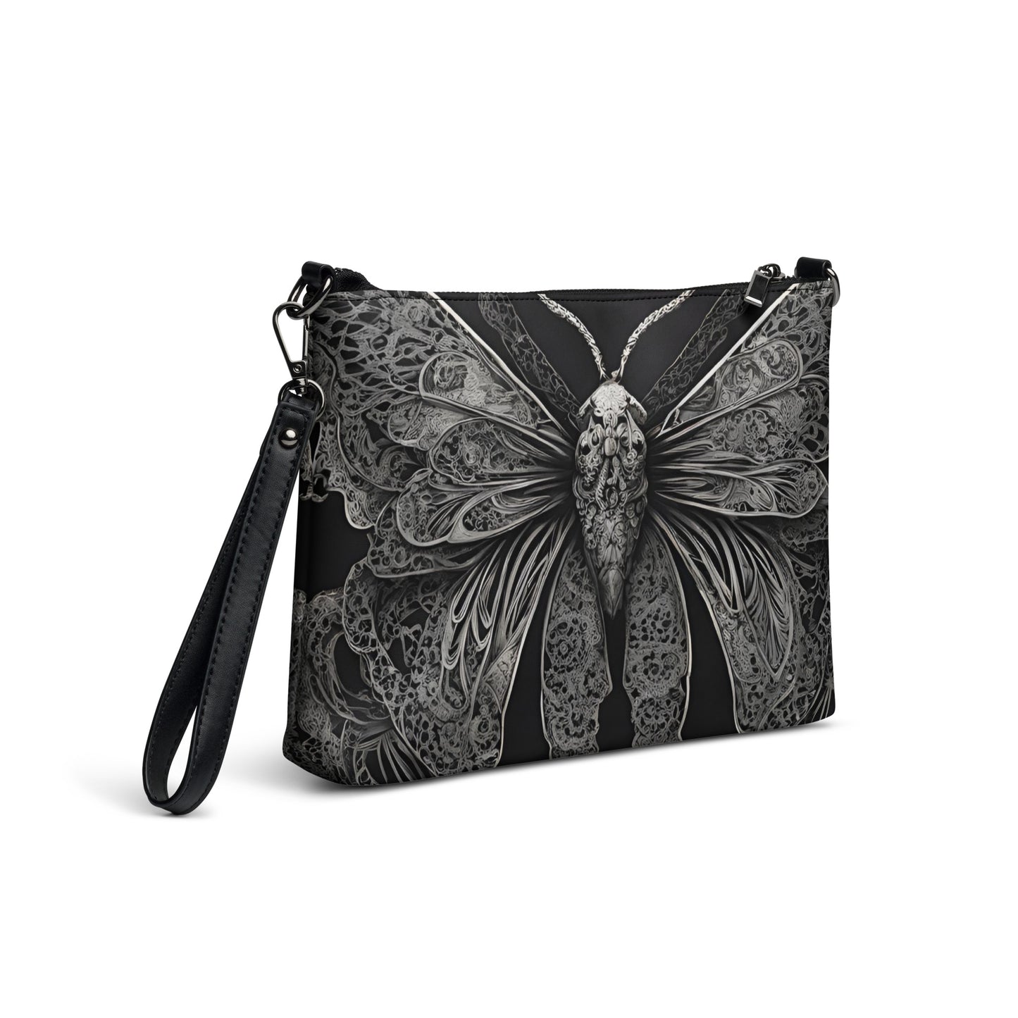 MOTH & LACE CROSSBODY BAG