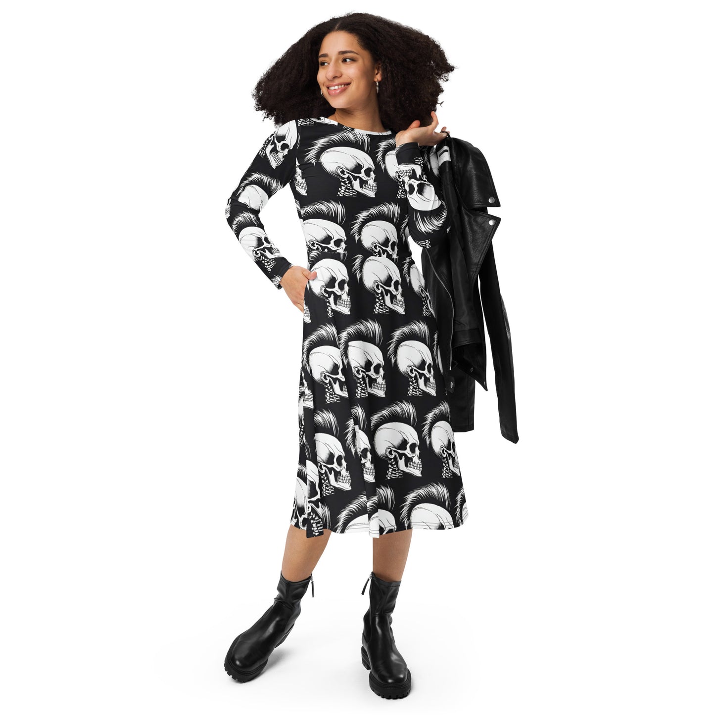 SCAMP MIDI DRESS