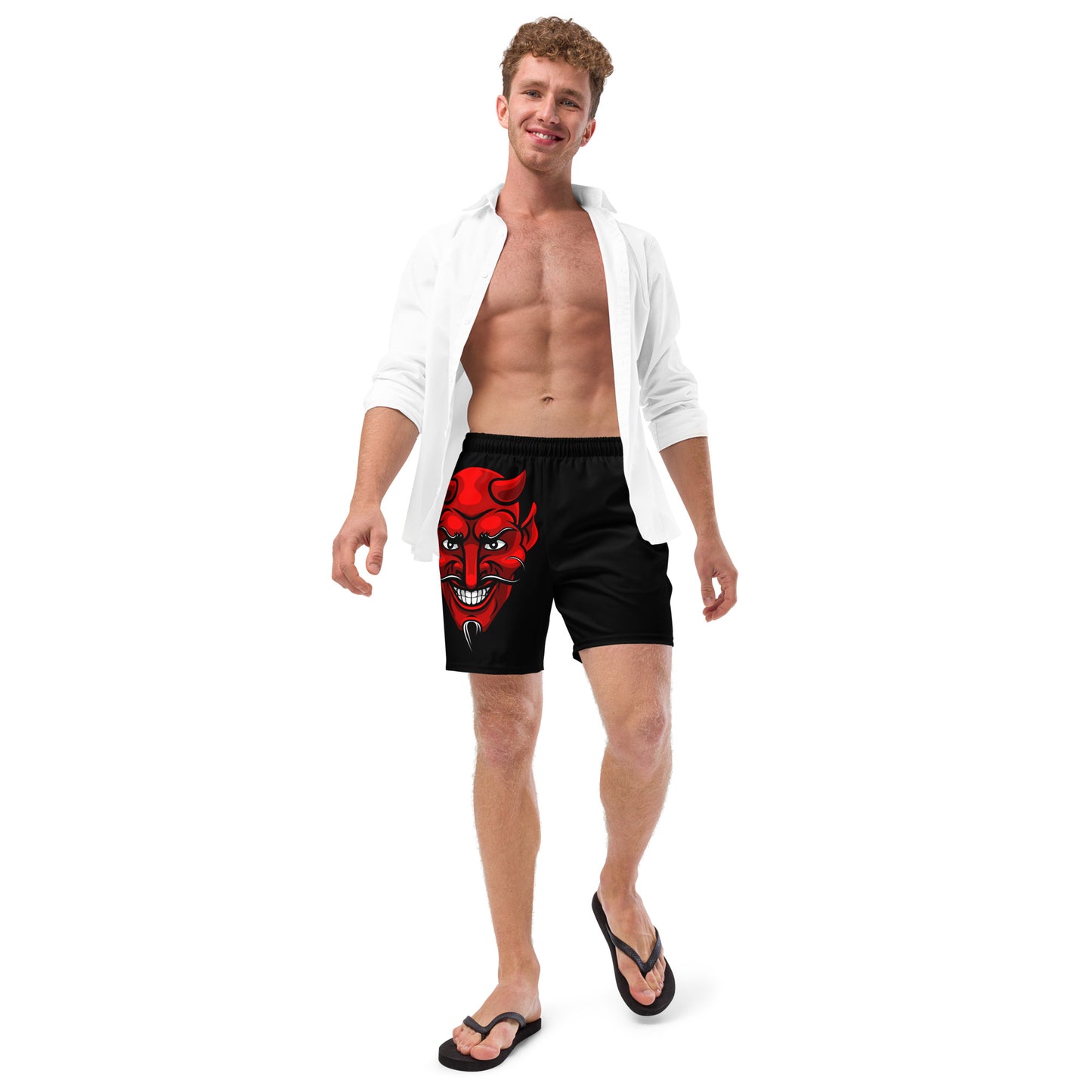 RED DEVIL SWIM TRUNKS