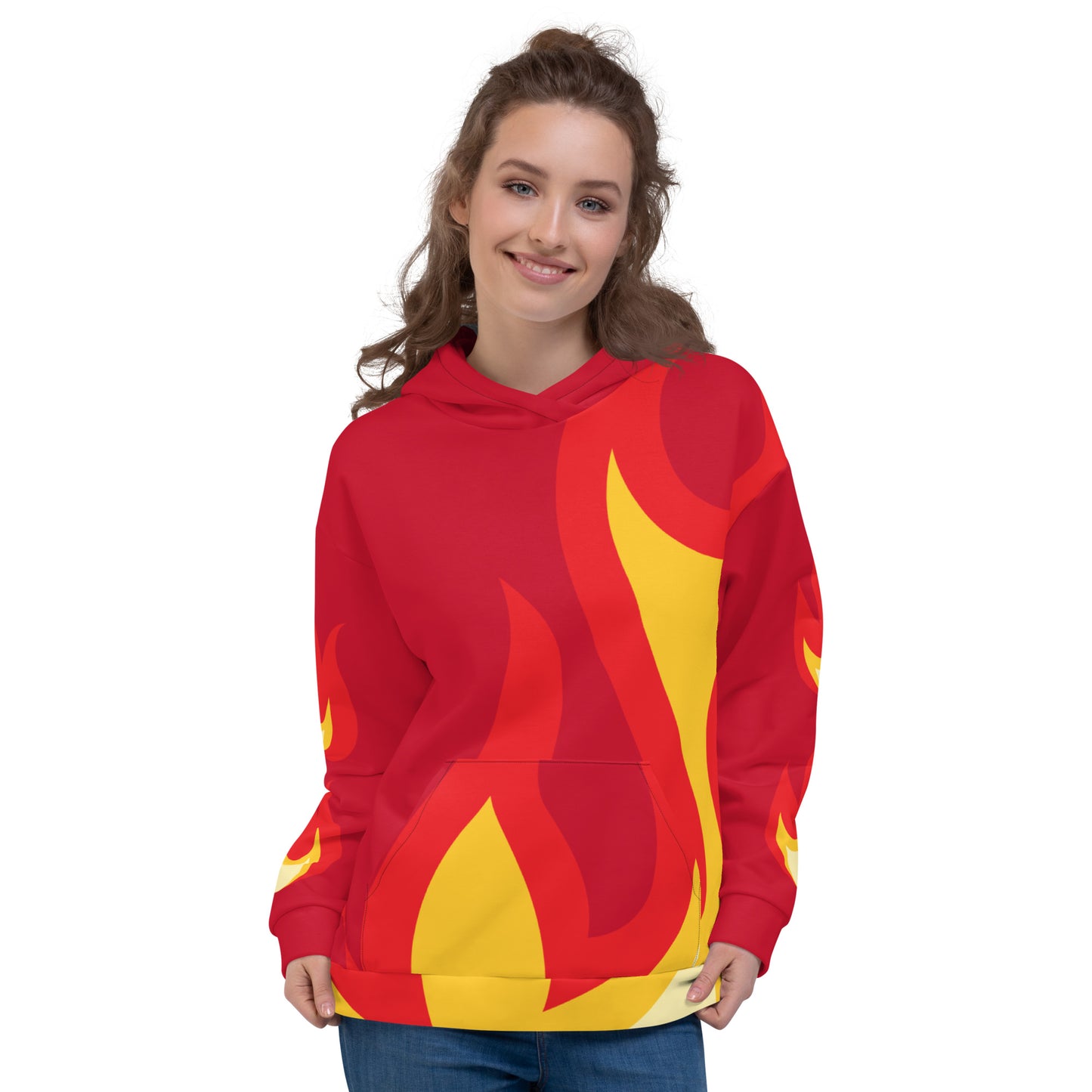 FLAME UNISEX HOODIE