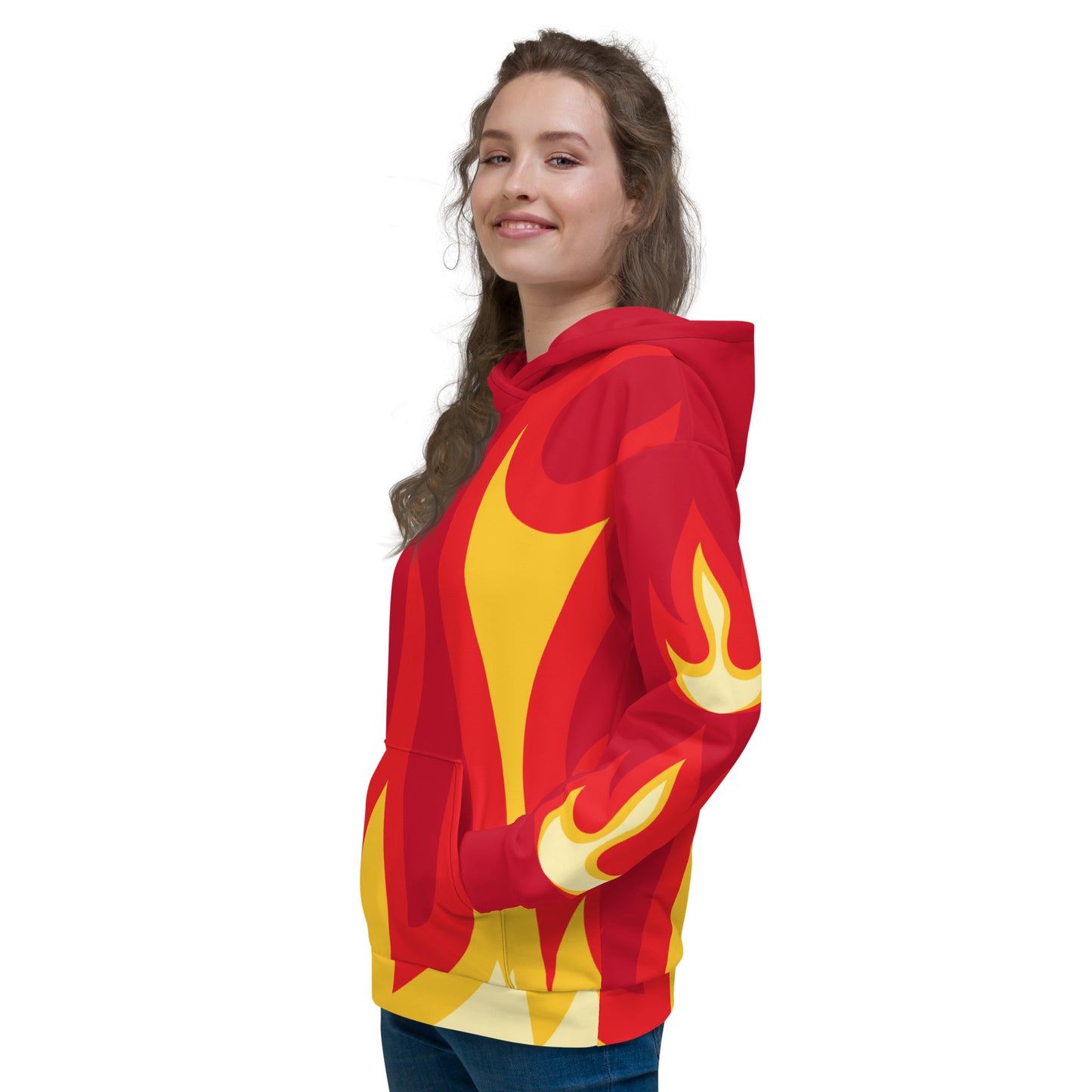 FLAME UNISEX HOODIE