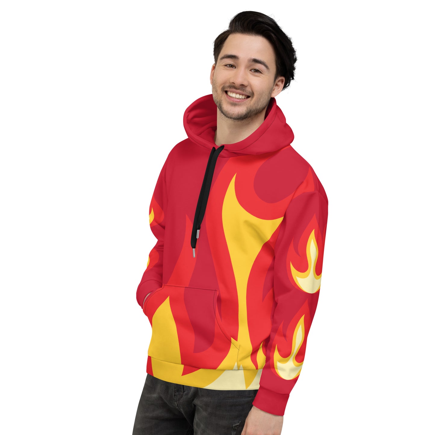 FLAME UNISEX HOODIE