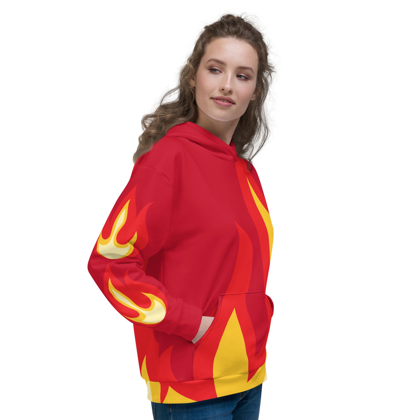 FLAME UNISEX HOODIE