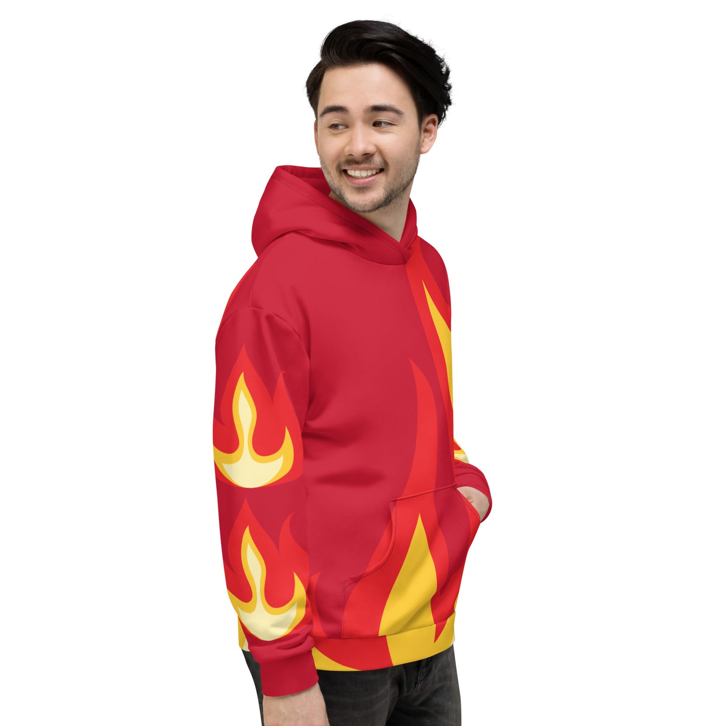 FLAME UNISEX HOODIE