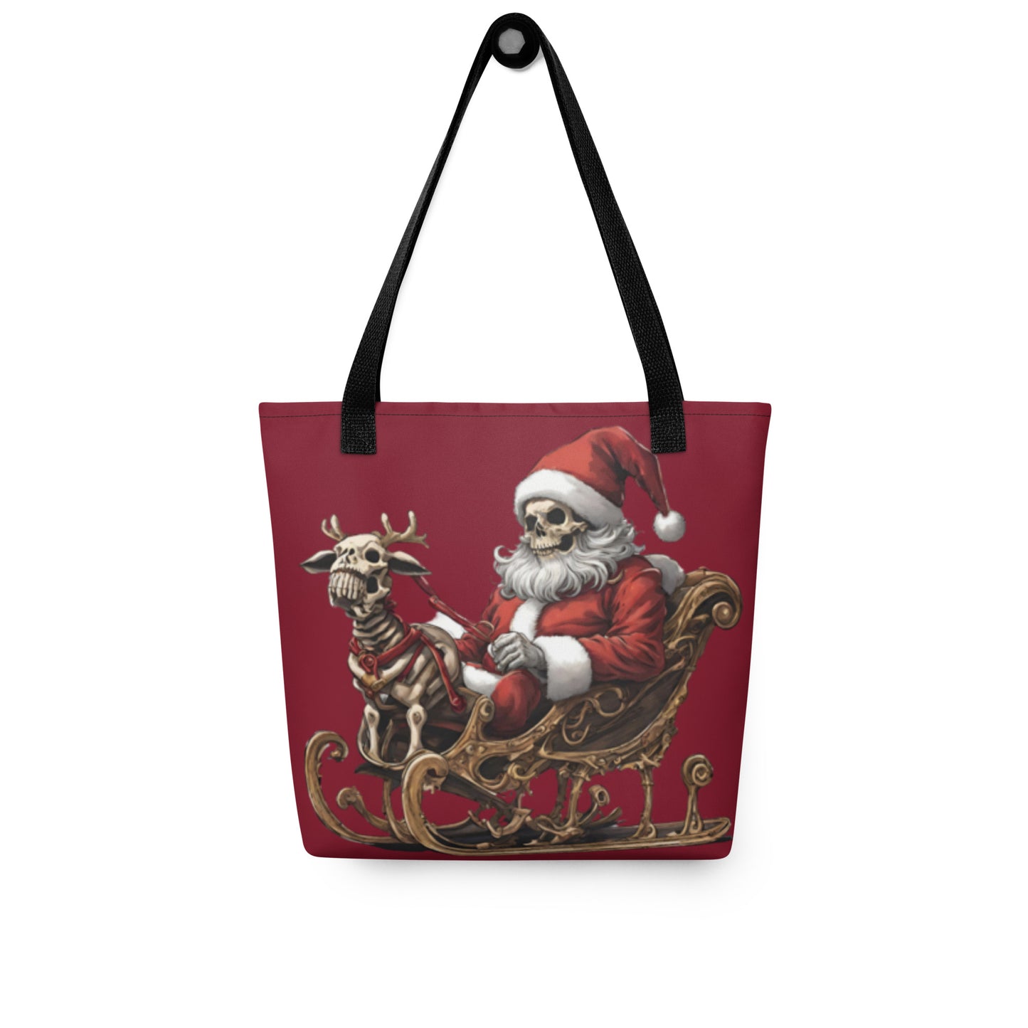 SANTA SLEIGH TOTE BAG