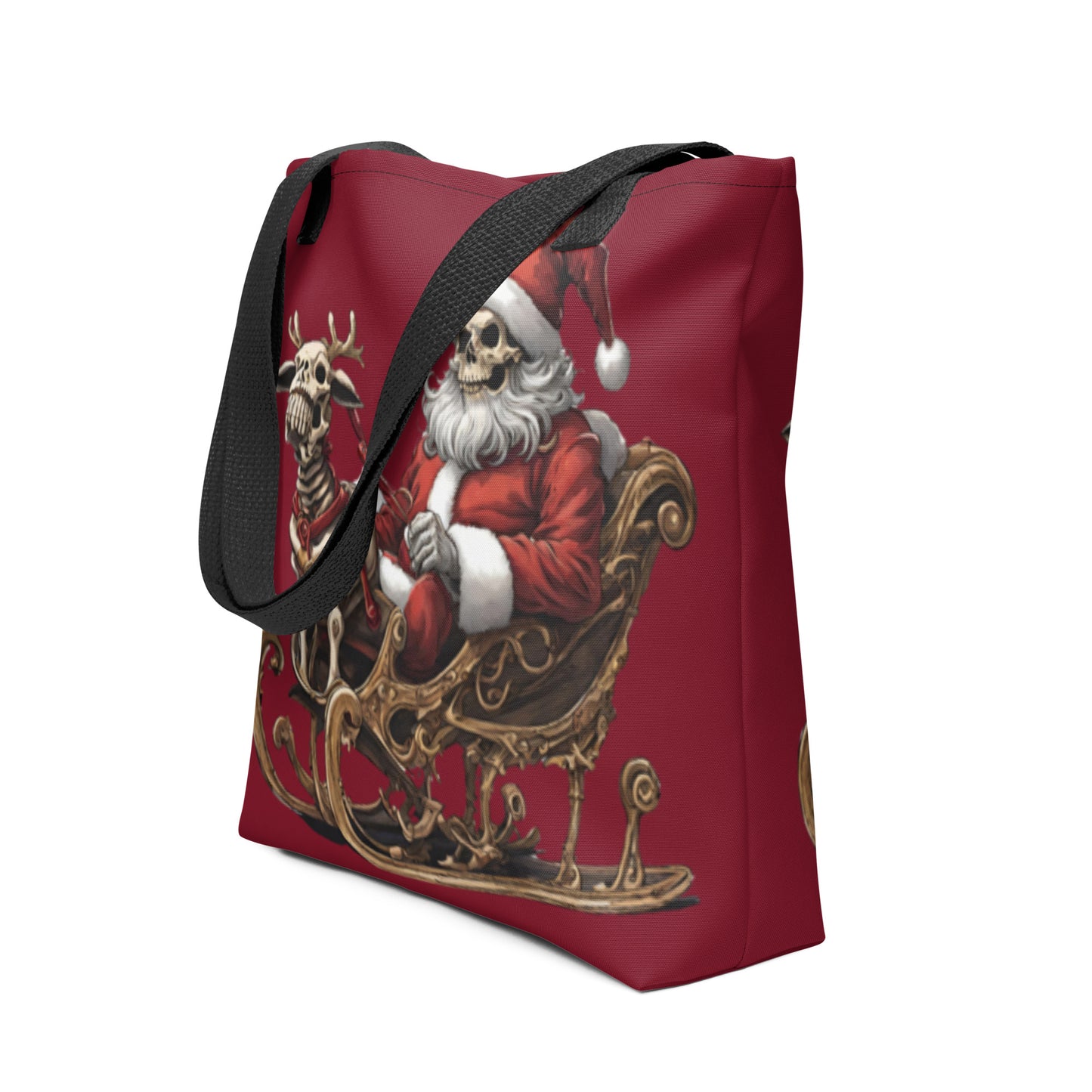 SANTA SLEIGH TOTE BAG