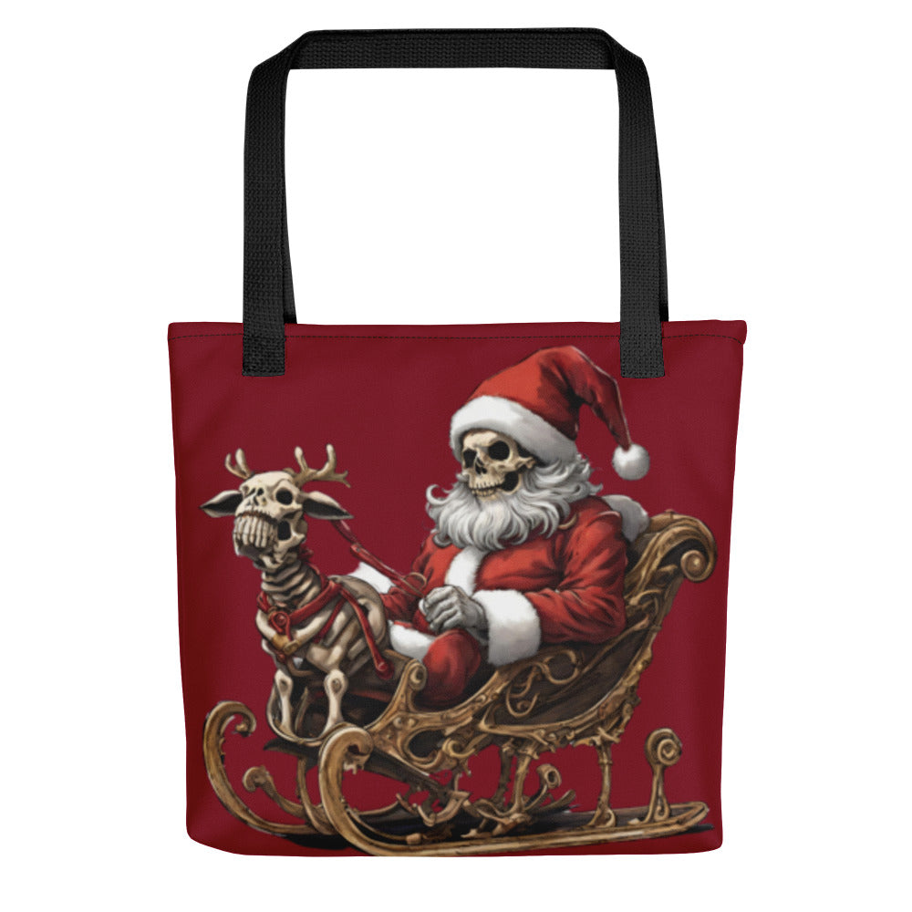 SANTA SLEIGH TOTE BAG