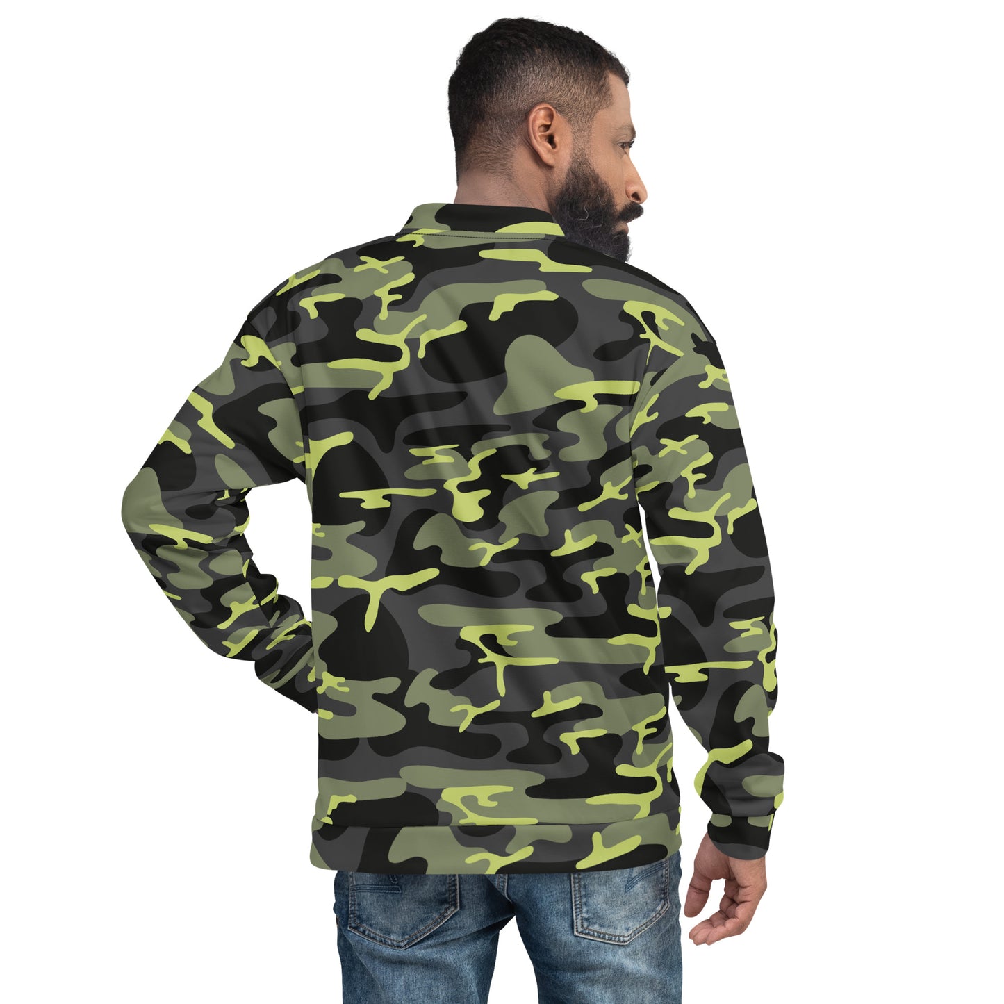 CAMO 4 UNISEX BOMBER JACKET