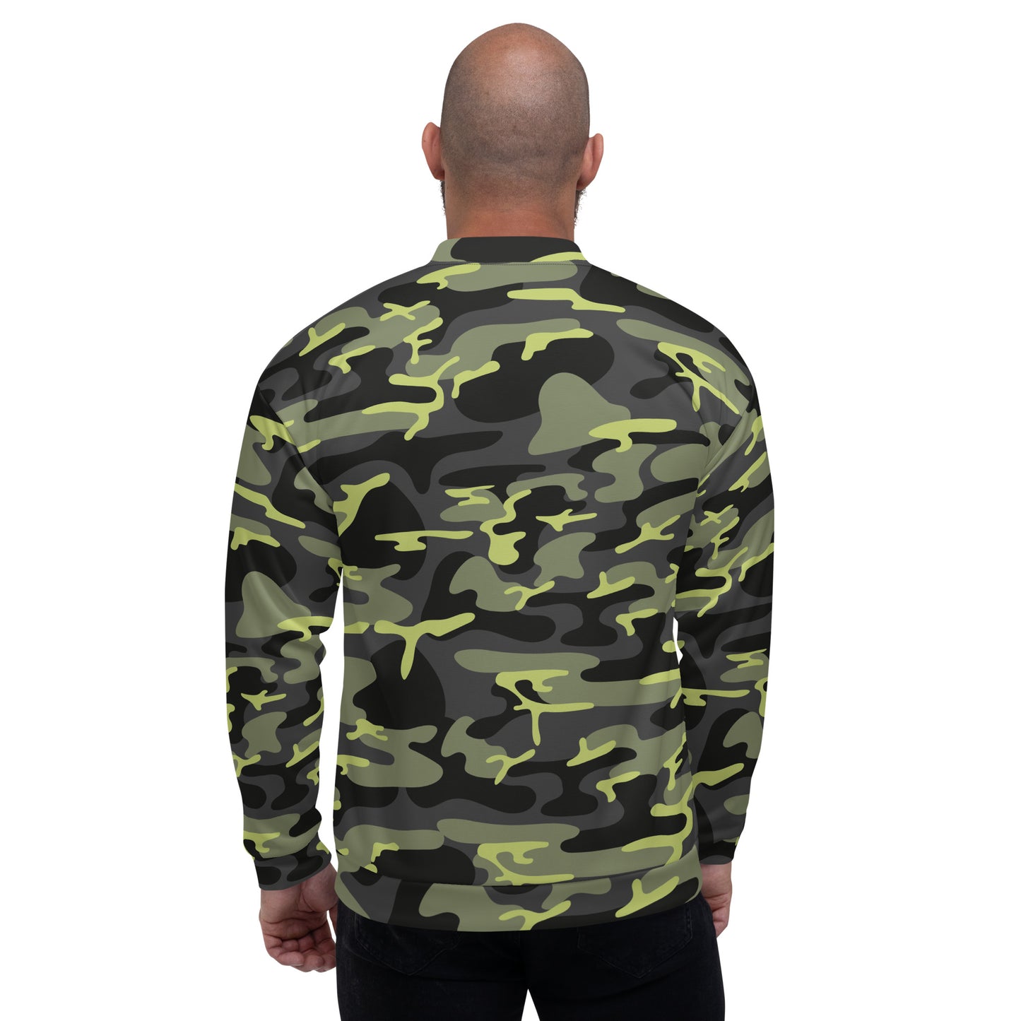 CAMO 4 UNISEX BOMBER JACKET