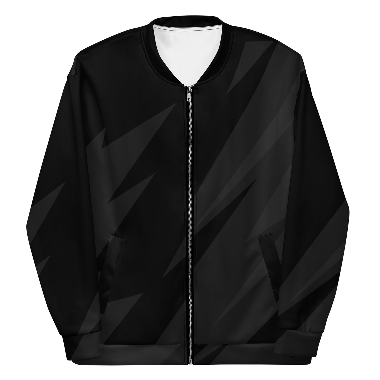 BLACK BOLT UNISEX BOMBER JACKET