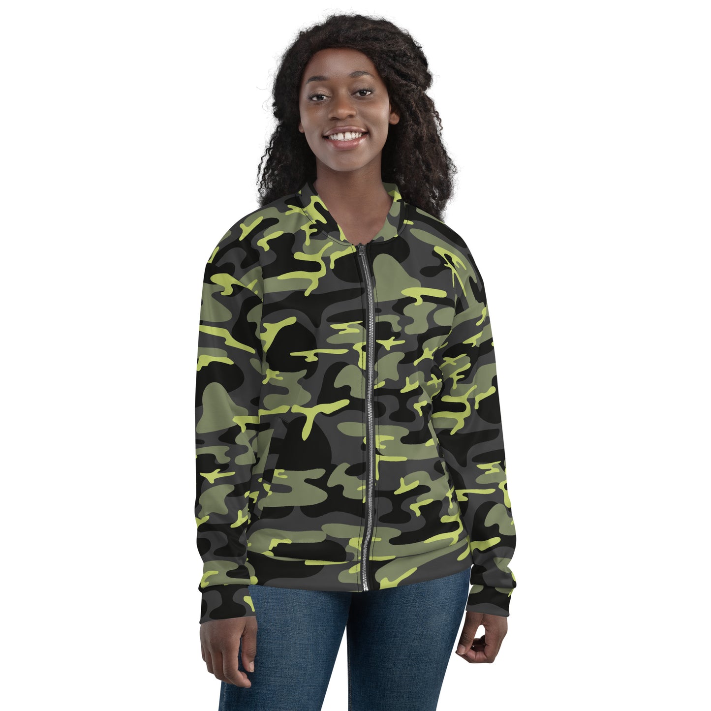 CAMO 4 UNISEX BOMBER JACKET