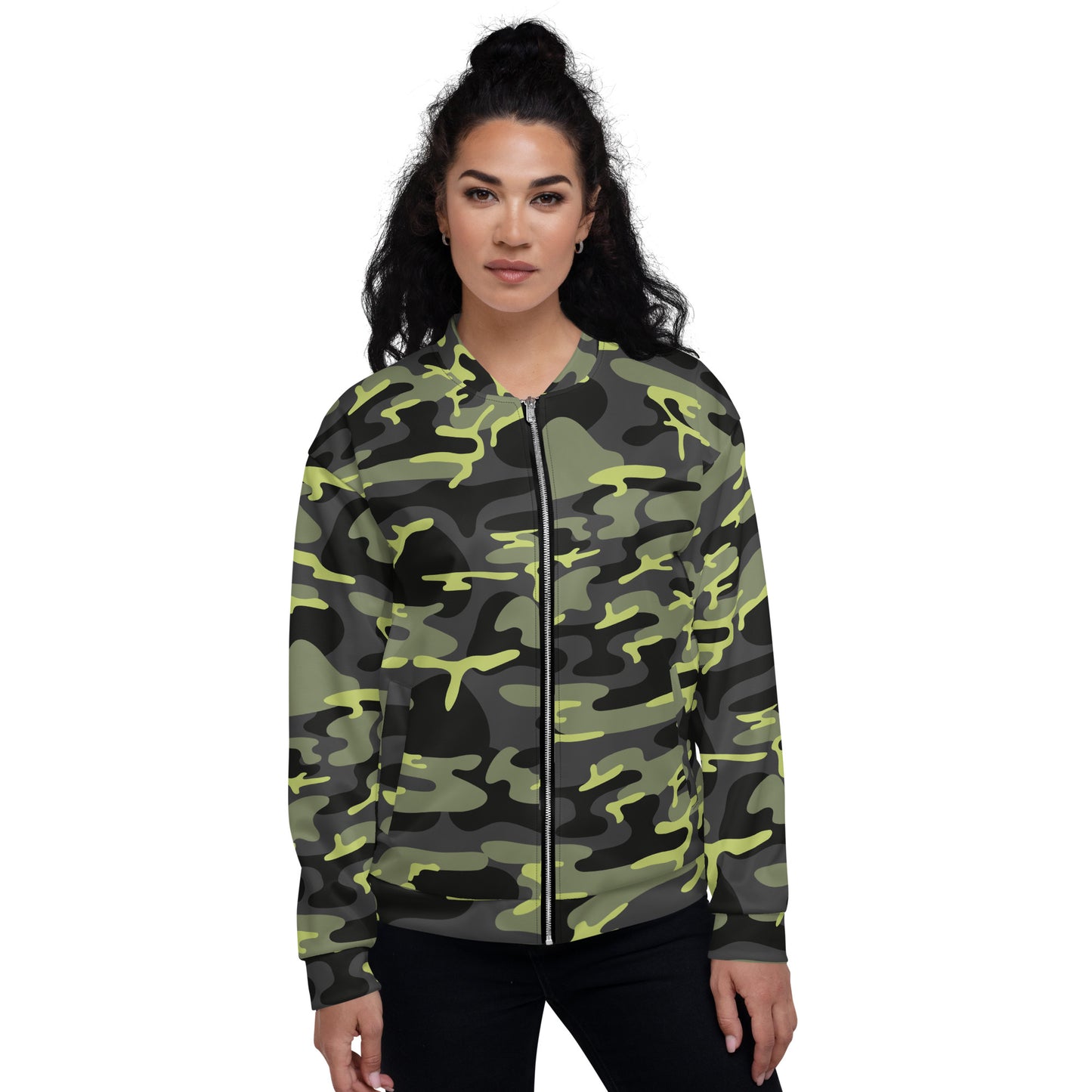 CAMO 4 UNISEX BOMBER JACKET