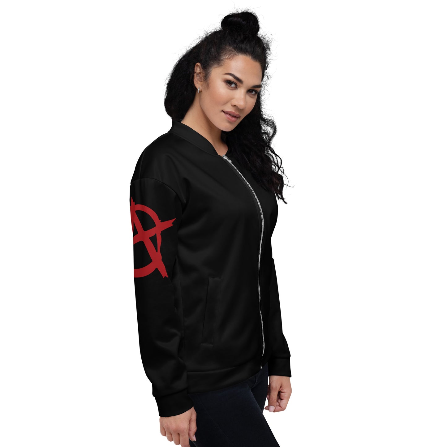 PUNK'S NOT DEAD UNISEX BOMBER JACKET