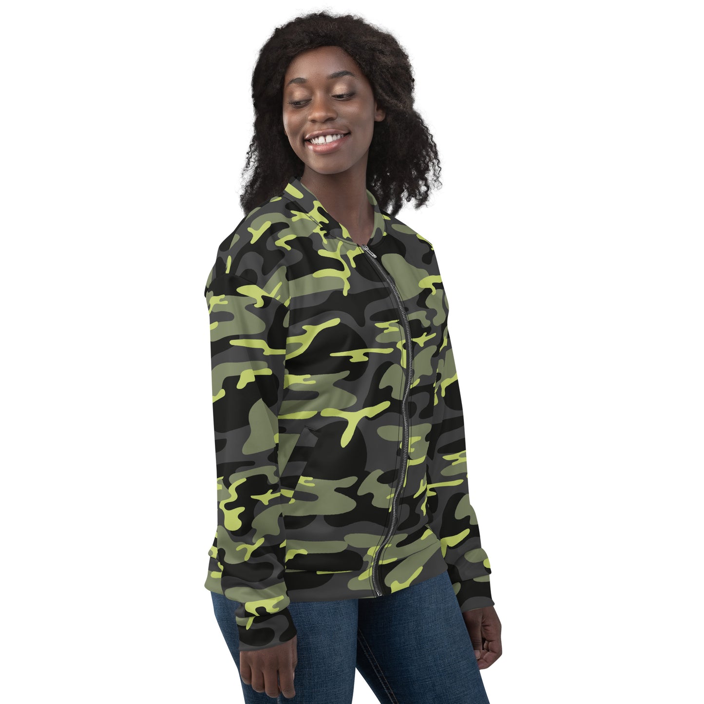 CAMO 4 UNISEX BOMBER JACKET