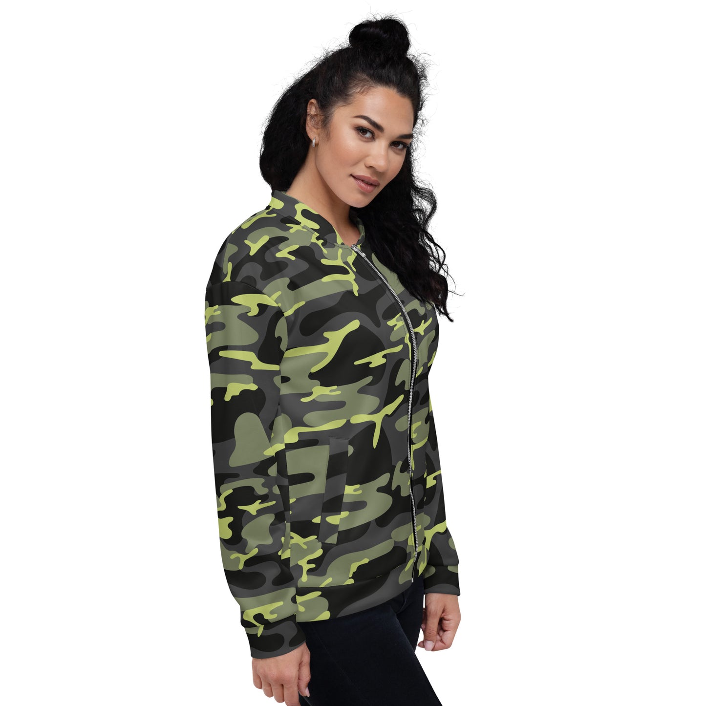 CAMO 4 UNISEX BOMBER JACKET