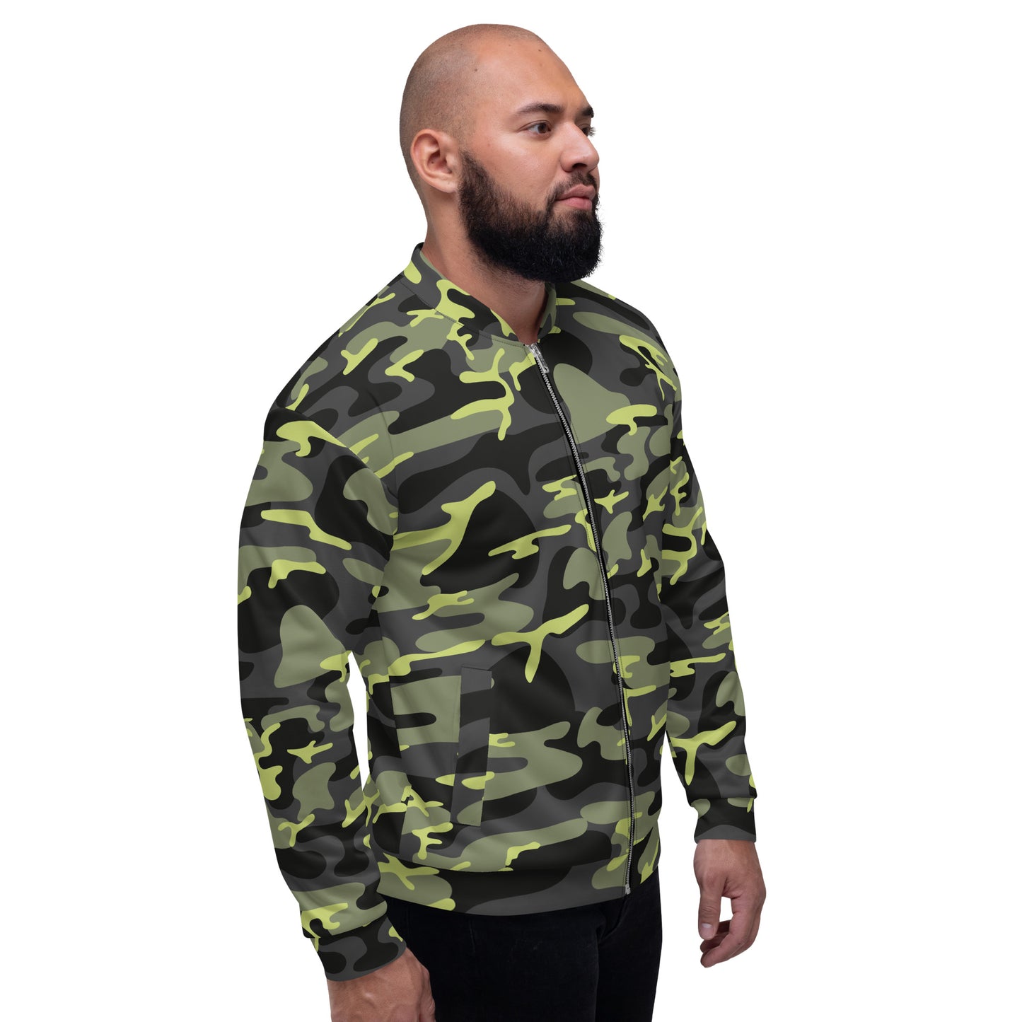 CAMO 4 UNISEX BOMBER JACKET