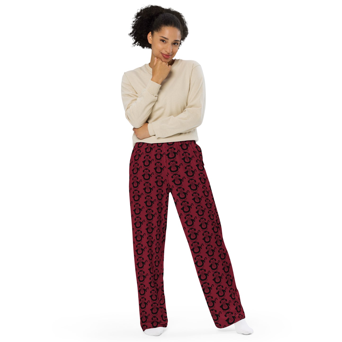 CHRSITMAS PENGUIN UNISEX LOUNGE PANTS