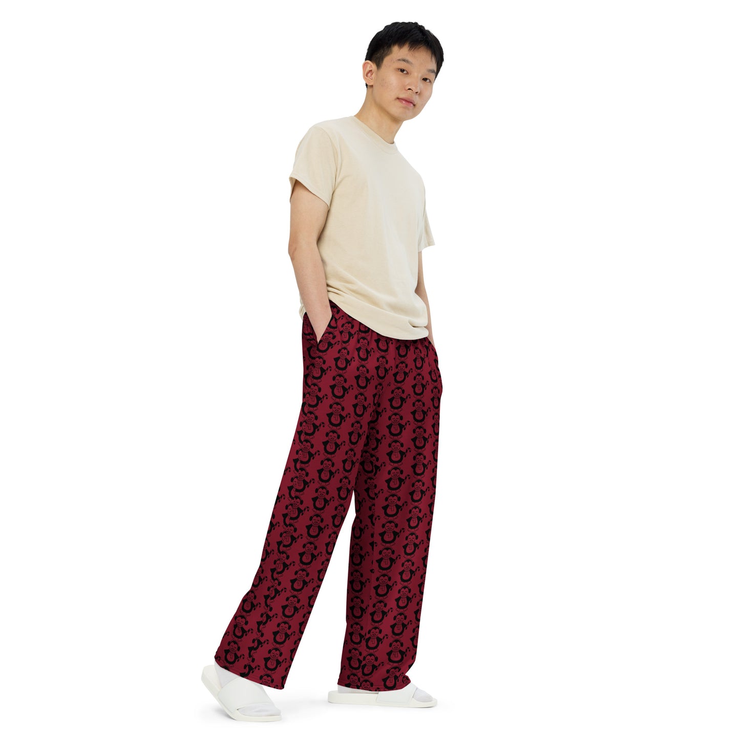 CHRSITMAS PENGUIN UNISEX LOUNGE PANTS