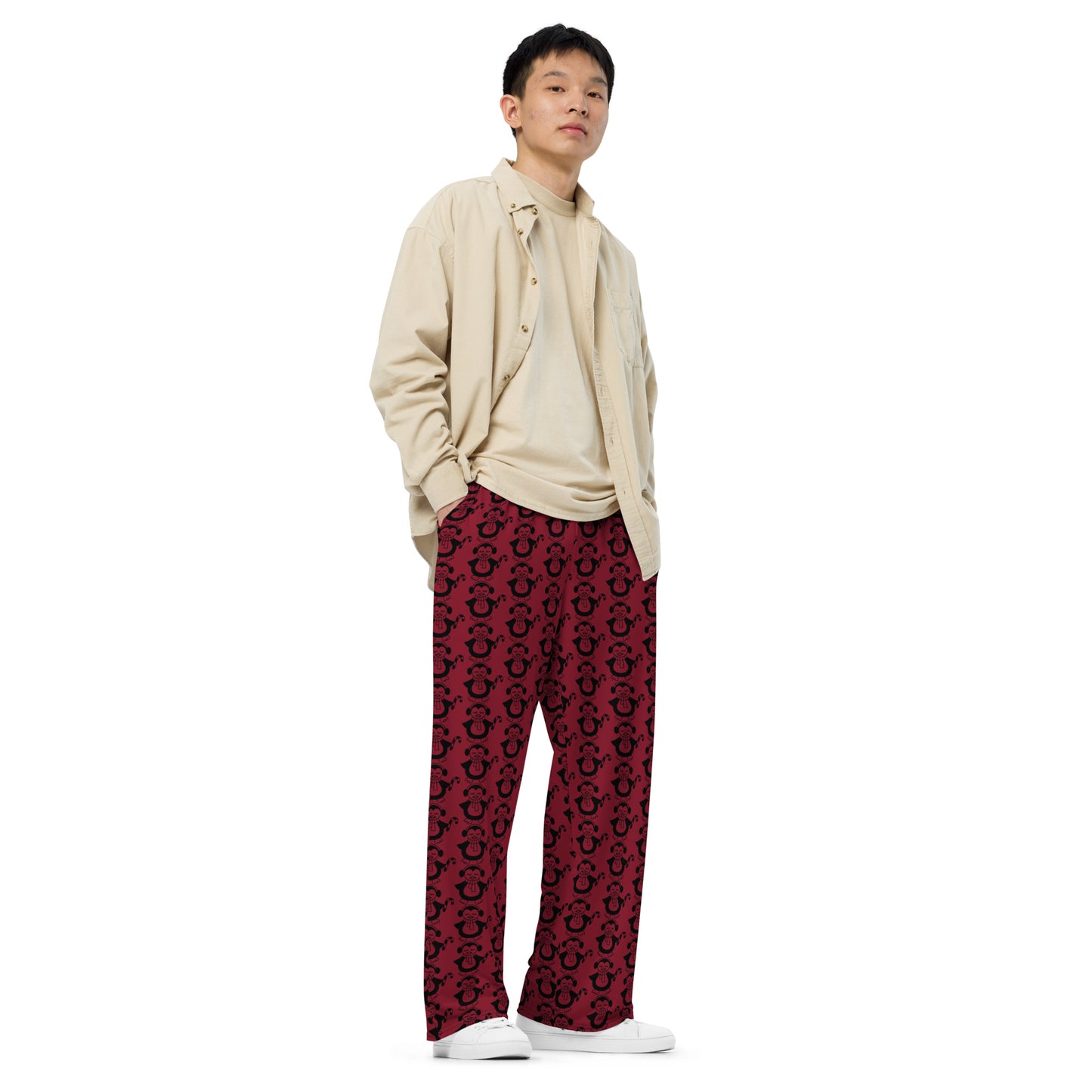 CHRSITMAS PENGUIN UNISEX LOUNGE PANTS