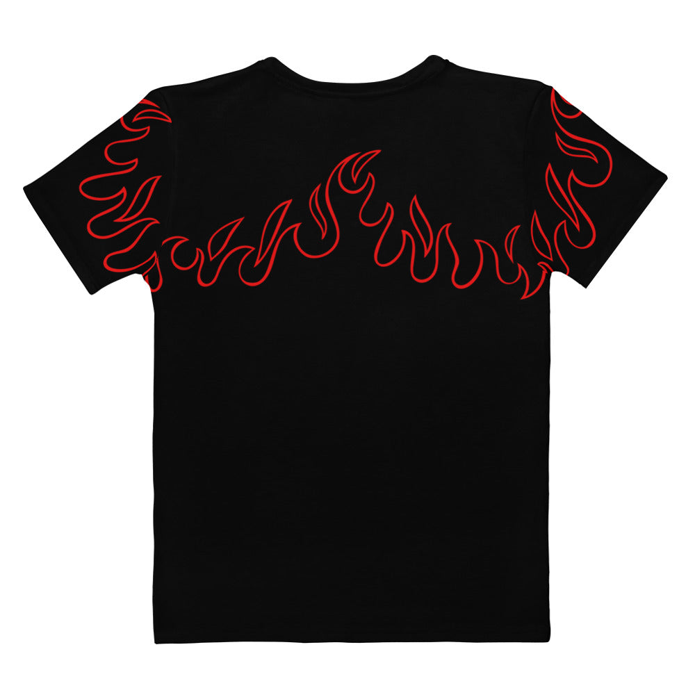 RED FLAME WOMEN'S TEE