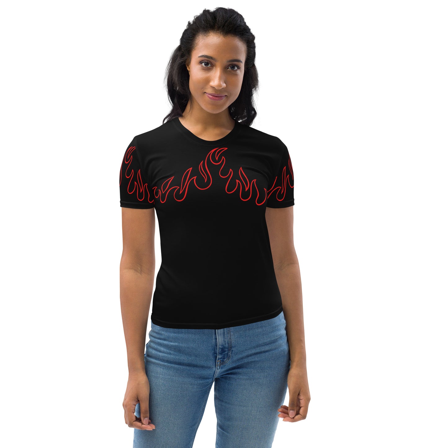 RED FLAME WOMEN'S TEE