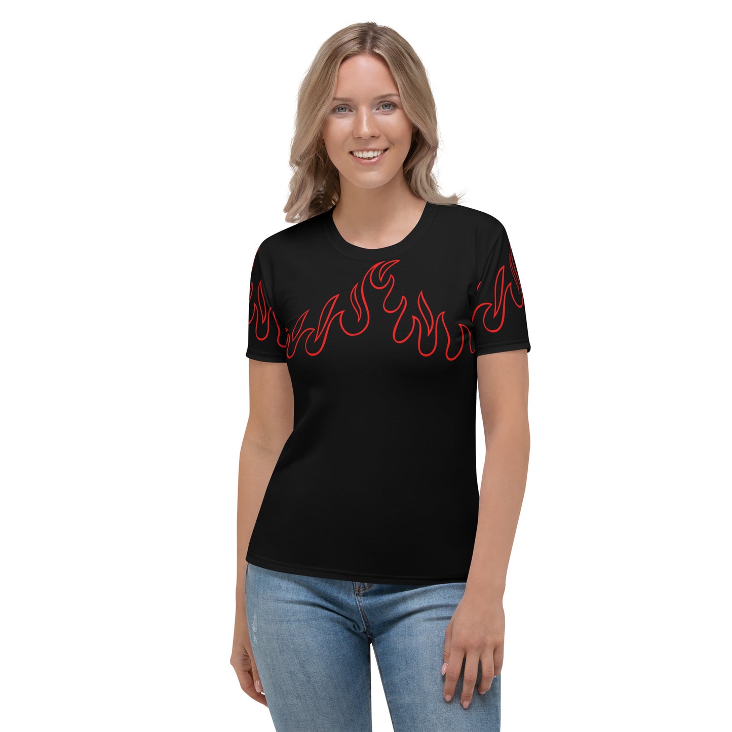 RED FLAME WOMEN'S TEE