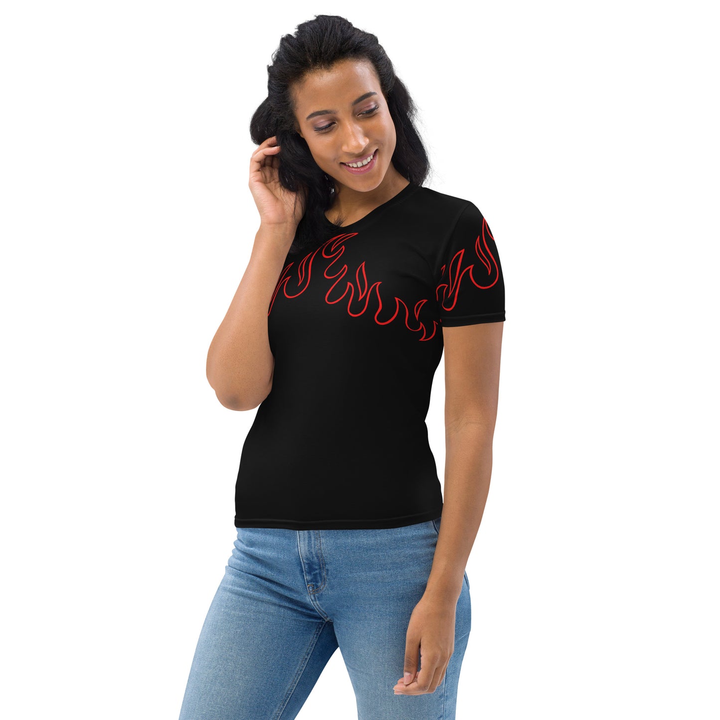 RED FLAME WOMEN'S TEE