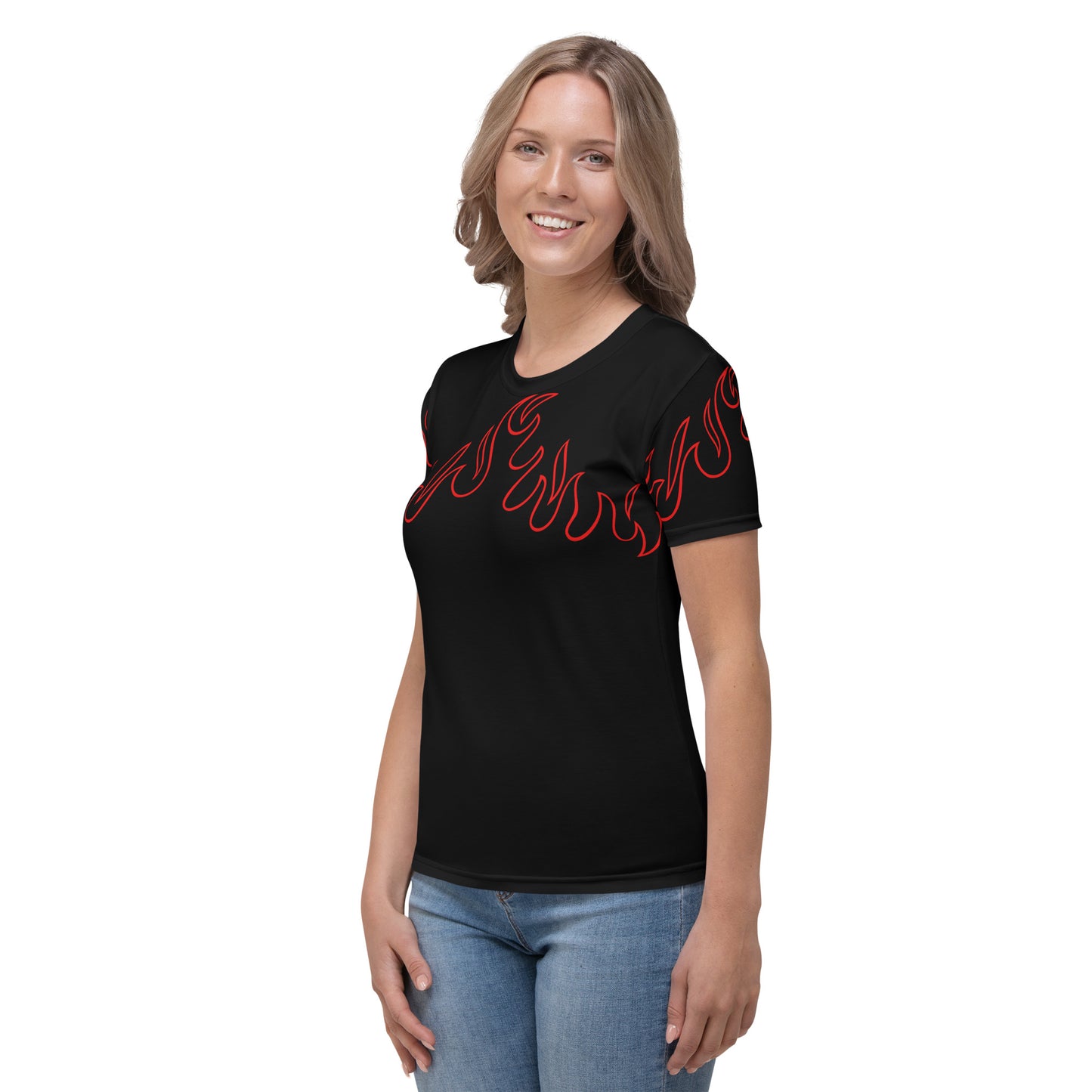 RED FLAME WOMEN'S TEE