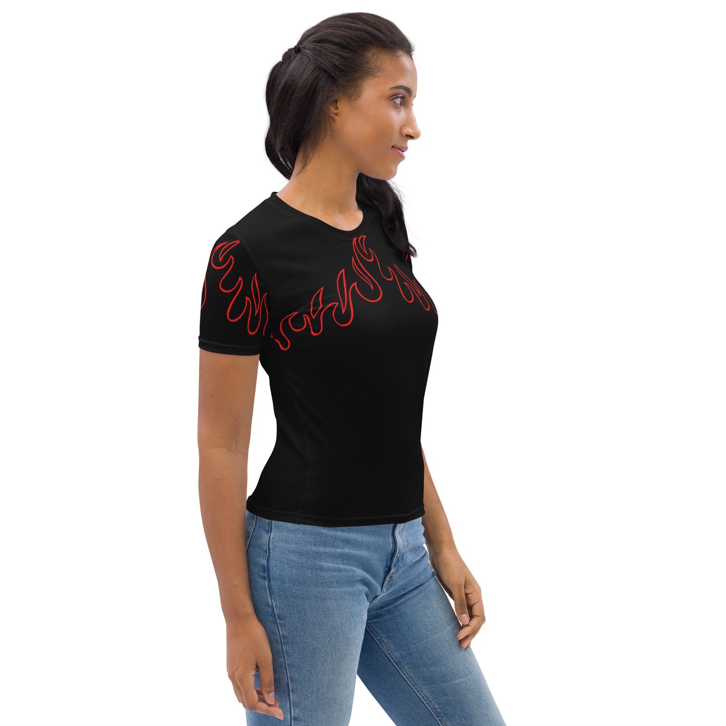 RED FLAME WOMEN'S TEE