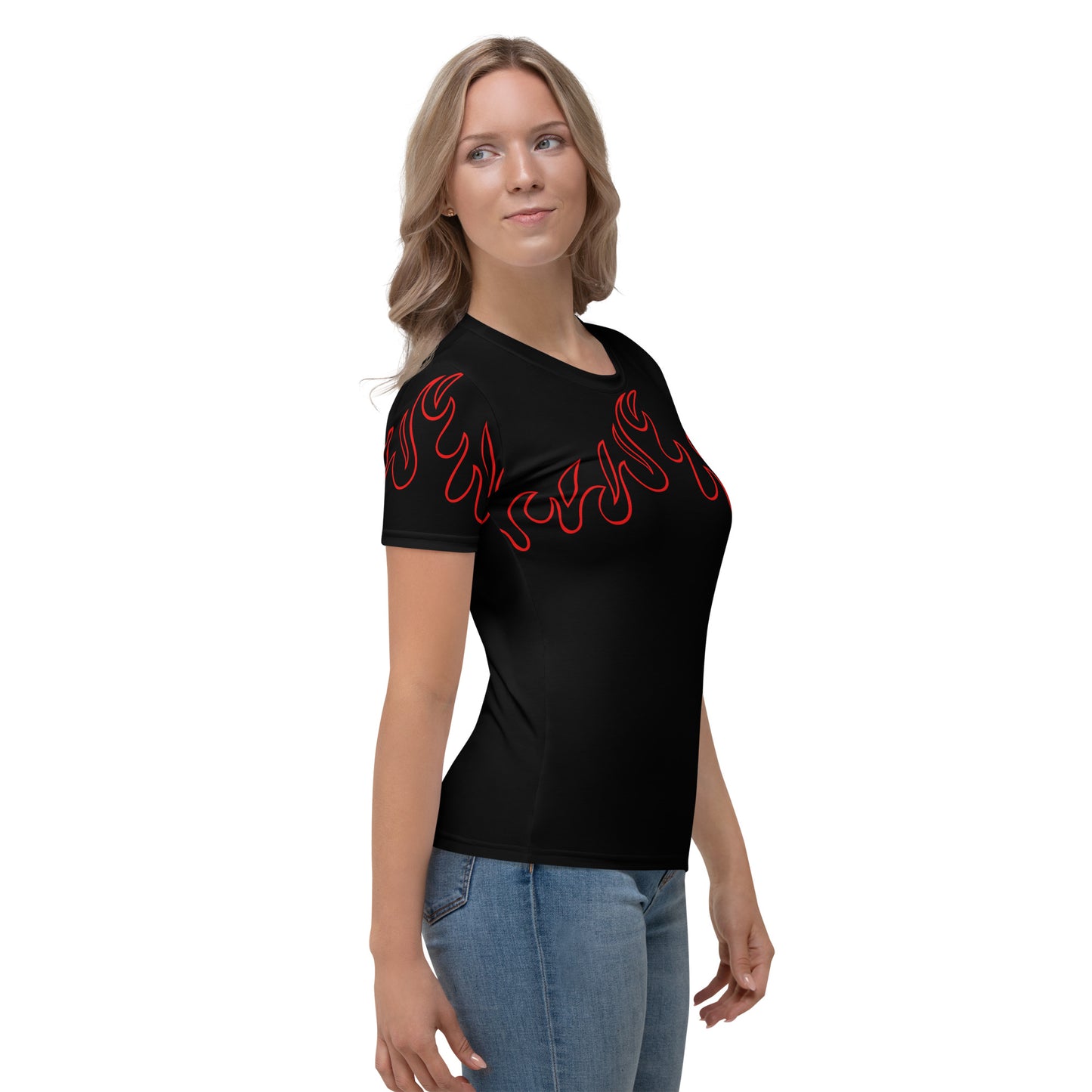 RED FLAME WOMEN'S TEE