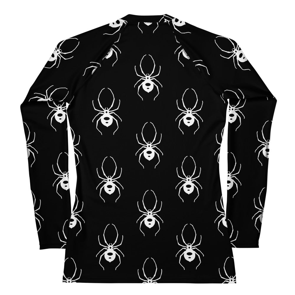 BLACK WIDOW WOMEN'S RASH GUARD