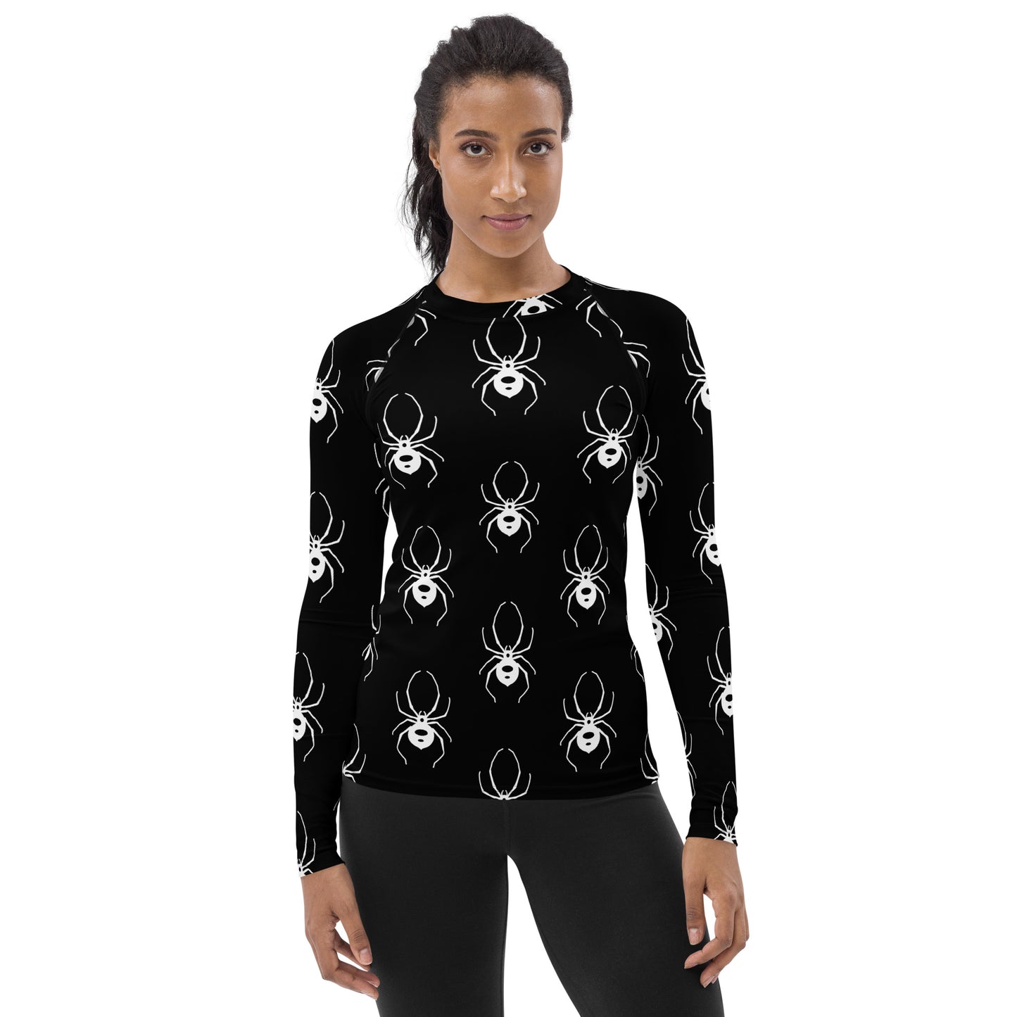 BLACK WIDOW WOMEN'S RASH GUARD