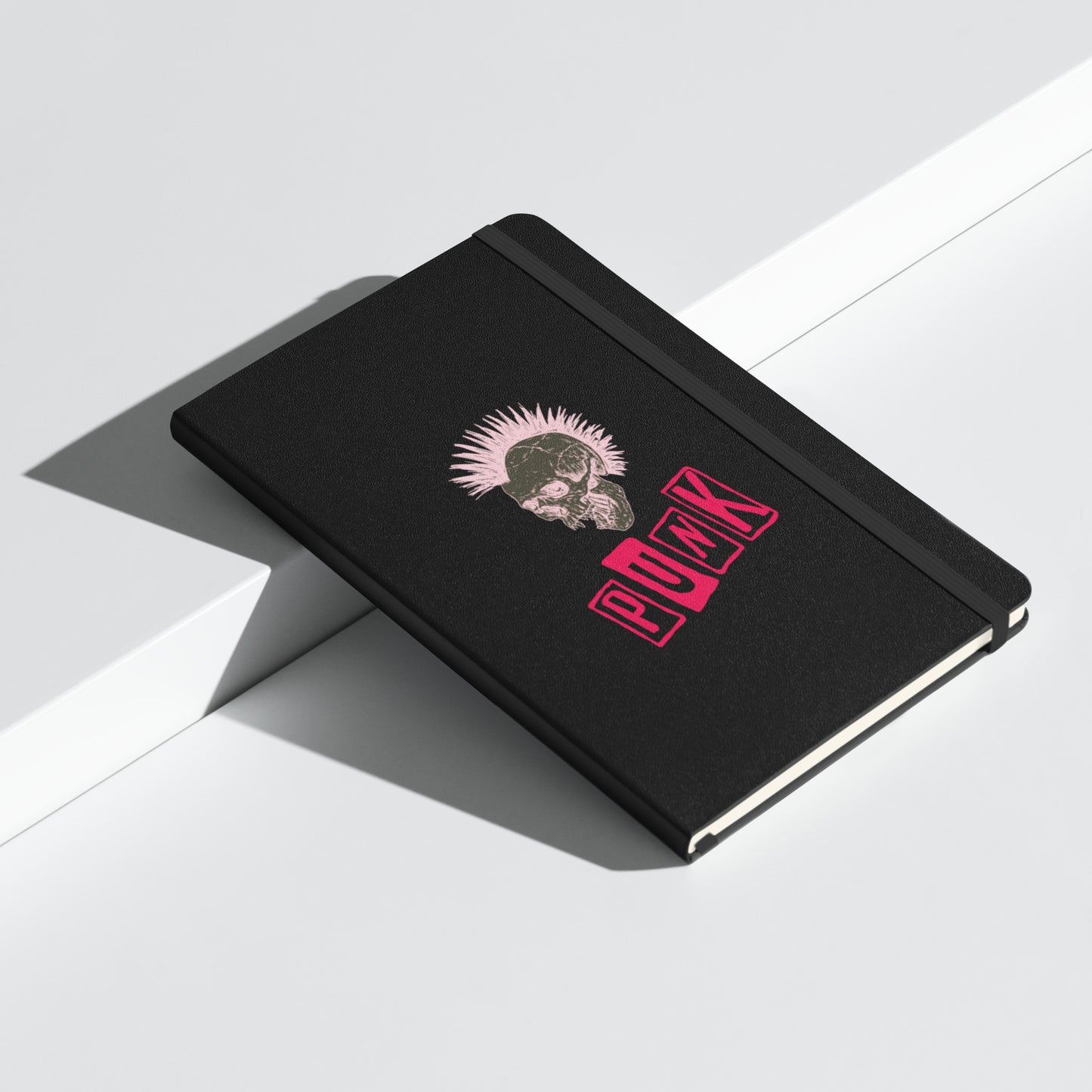 PUNK IS PINK HARDCOVER BOUND NOTEBOOK