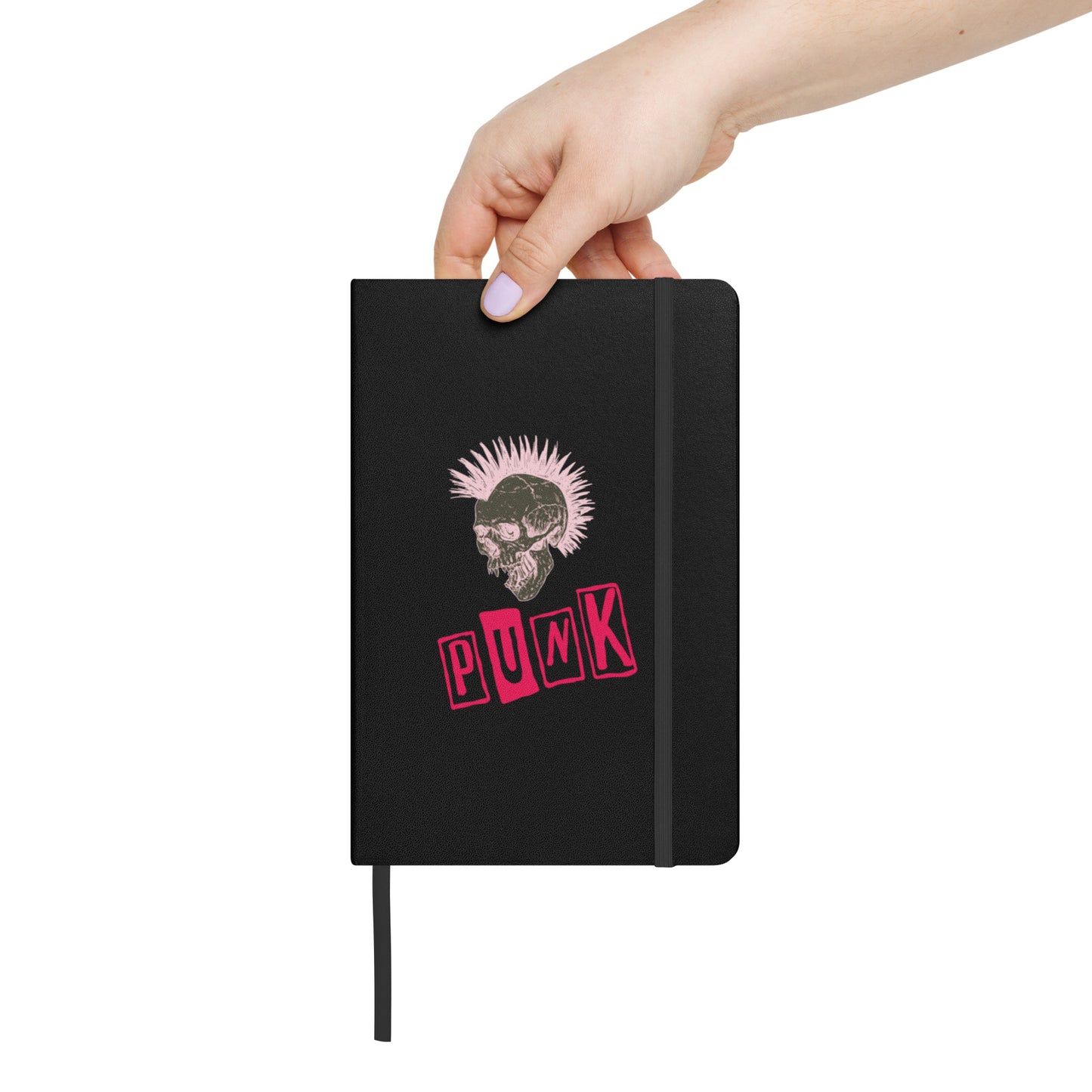 PUNK IS PINK HARDCOVER BOUND NOTEBOOK