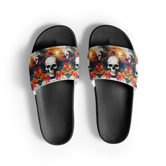 RETRO SKULL MEN'S SLIDES