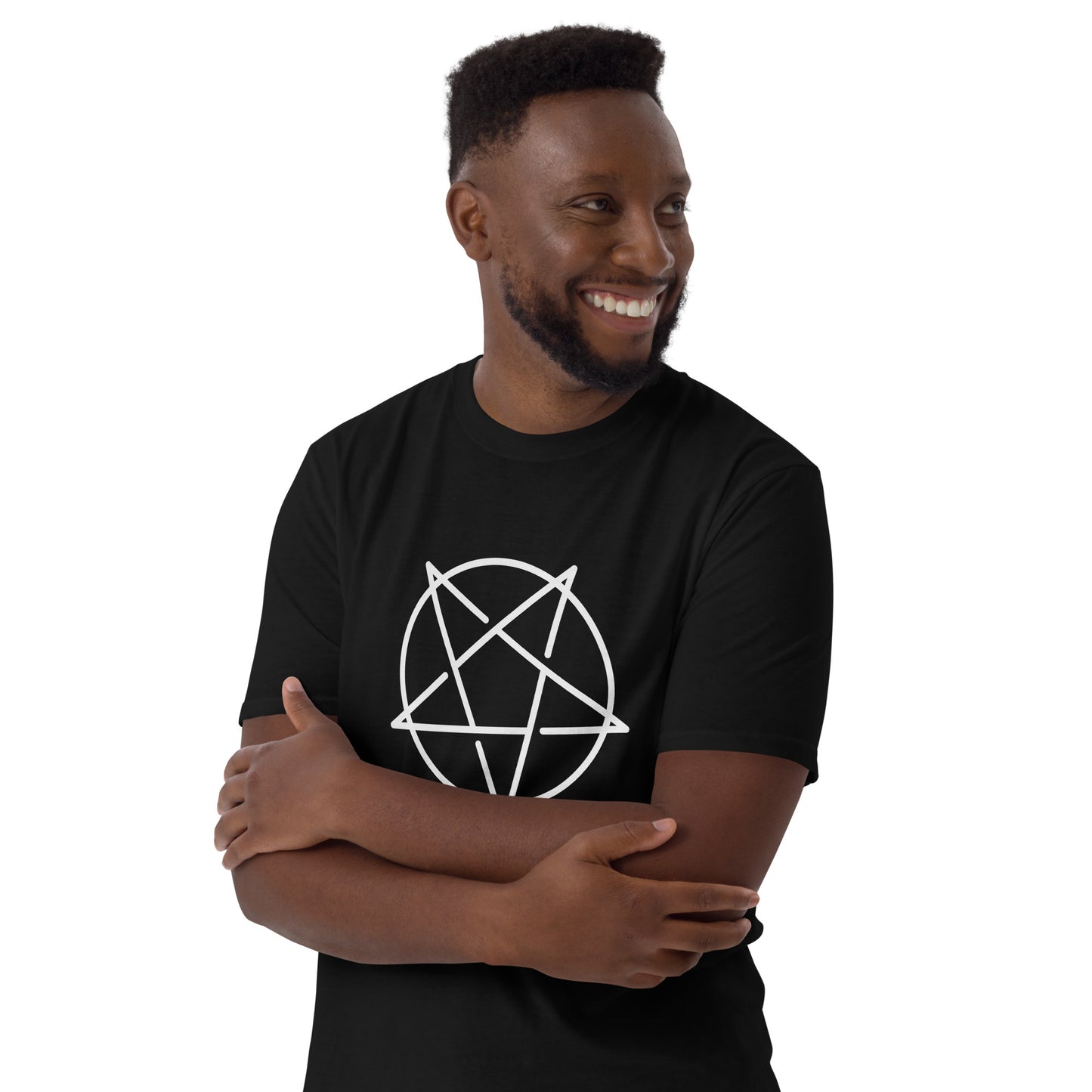 INVERTED PENTAGRAM UNISEX SHORT SLEEVE TEE