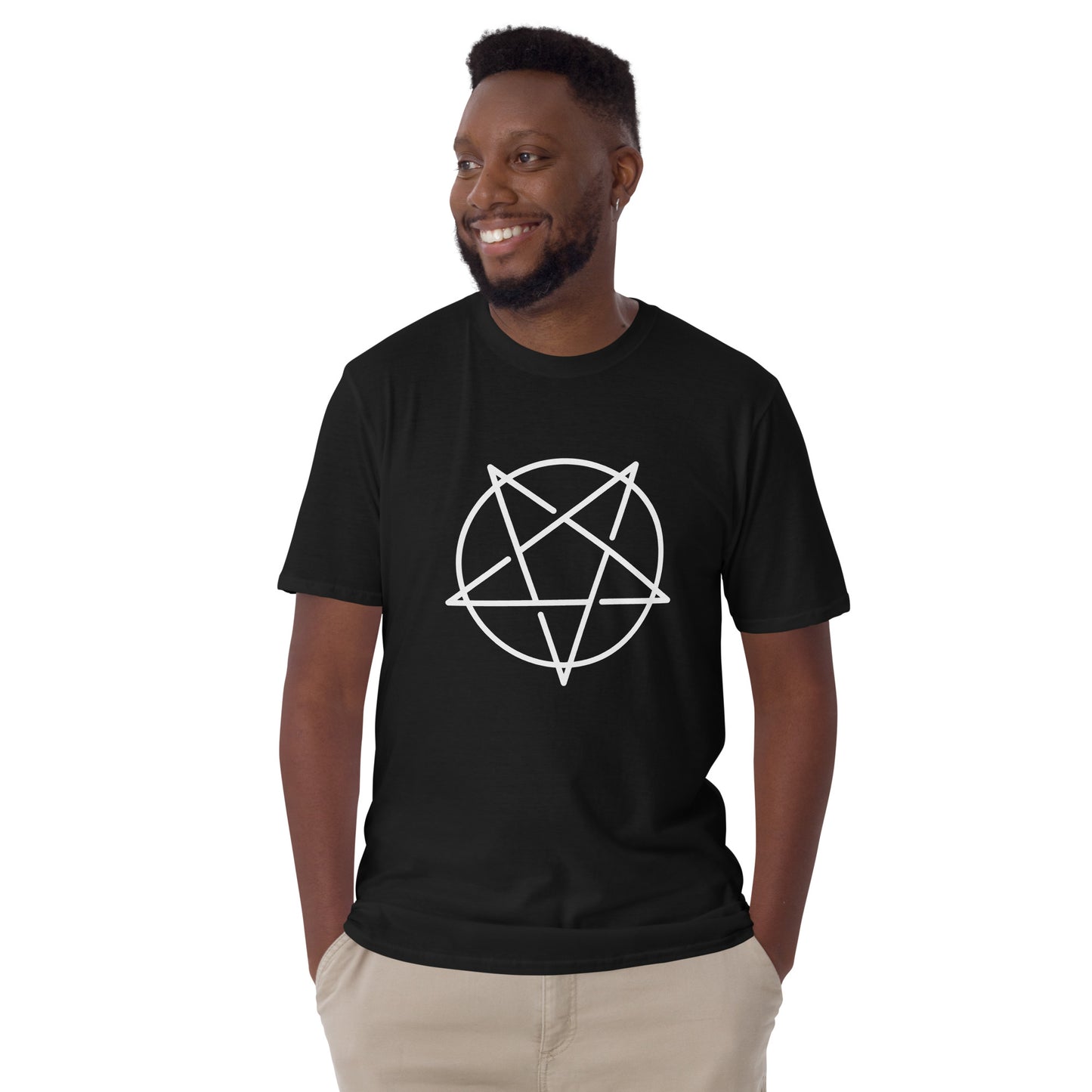 INVERTED PENTAGRAM UNISEX SHORT SLEEVE TEE