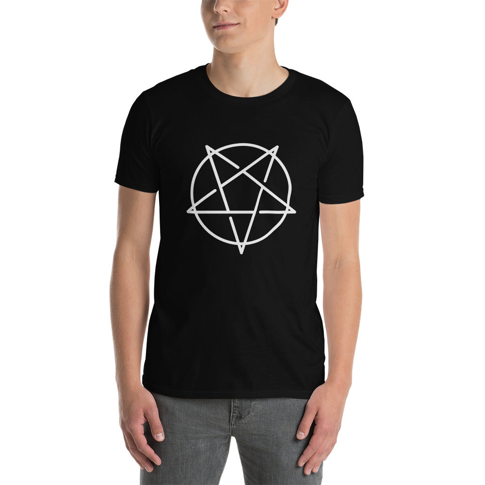 INVERTED PENTAGRAM UNISEX SHORT SLEEVE TEE