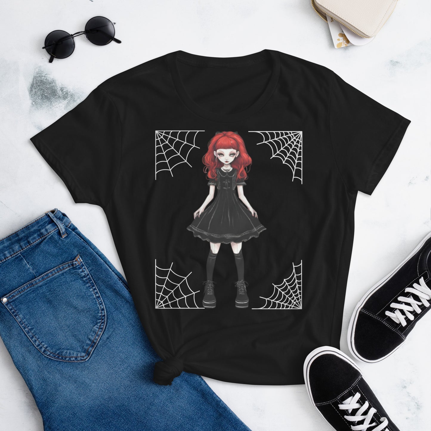 GOTH RED SHORT SLEEVE TEE