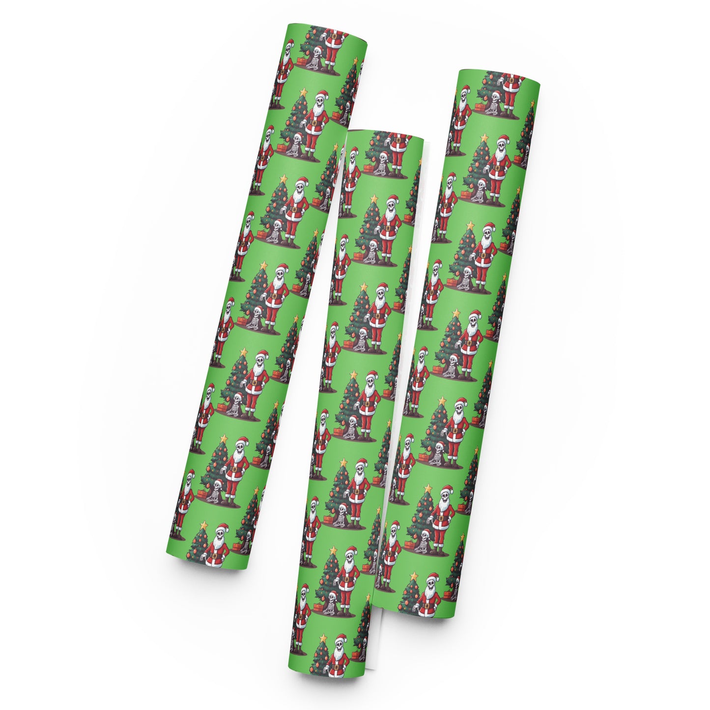 SANTA TREE PREMIUM WRAPPING PAPER SHEETS