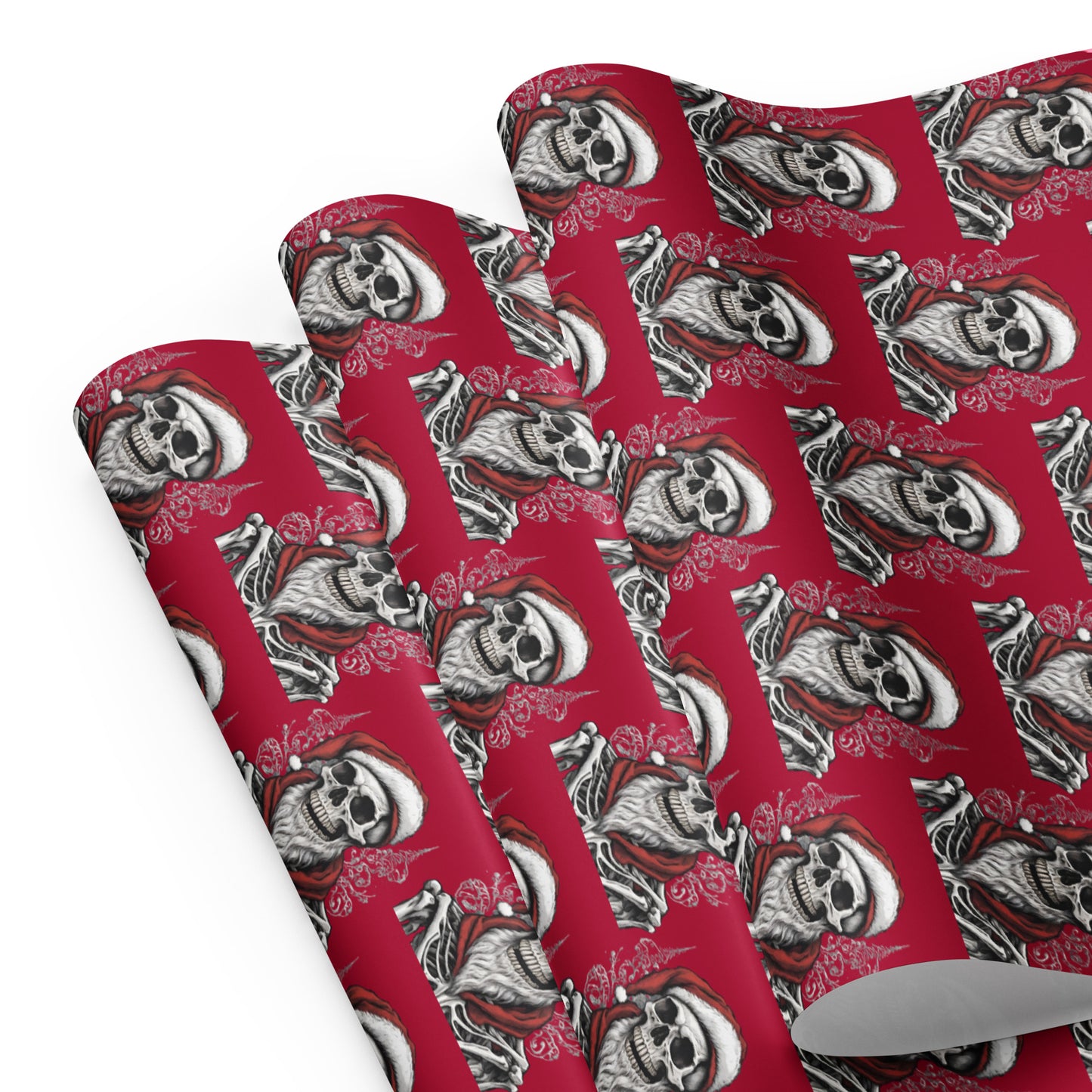 SANTA BEARD PREMIUM WRAPPING PAPER SHEETS